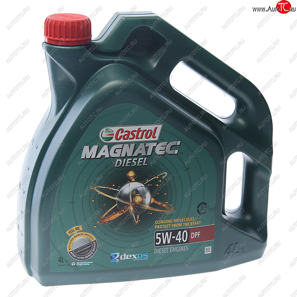 5 349 р. Масло дизельное MAGNATEC DIESEL DPF 5W40 синт.4л CASTROL CASTROL 156edd  с доставкой в г. Пермь