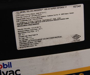 14 949 р. Масло дизельное DELVAC Modern 10W40 Super Defense V1 синт.20л MOBIL MOBIL 157342  с доставкой в г. Пермь. Увеличить фотографию 2