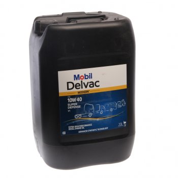 14 949 р. Масло дизельное DELVAC Modern 10W40 Super Defense V1 синт.20л MOBIL MOBIL 157342  с доставкой в г. Пермь. Увеличить фотографию 1