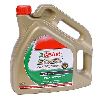 5 999 р. Масло моторное EDGE TITANIUM FST 5W40 синт.4л CASTROL CASTROL 157b1c  с доставкой в г. Пермь. Увеличить фотографию 1