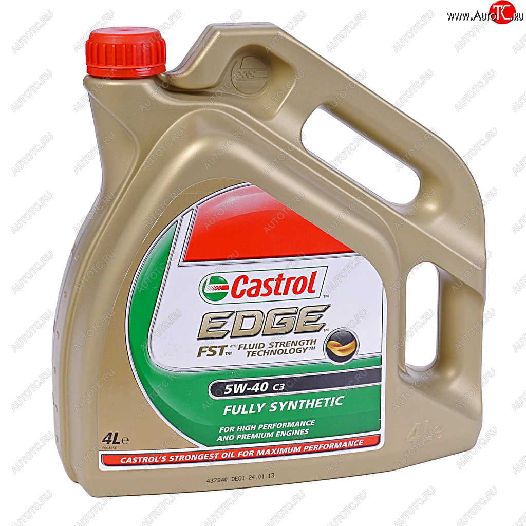 5 999 р. Масло моторное EDGE TITANIUM FST 5W40 синт.4л CASTROL CASTROL 157b1c  с доставкой в г. Пермь