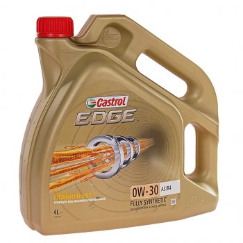 7 199 р. Масло моторное EDGE TITANIUM FST A3B4 LL01 0W30 синт.4л CASTROL CASTROL 157e6b  с доставкой в г. Пермь. Увеличить фотографию 1