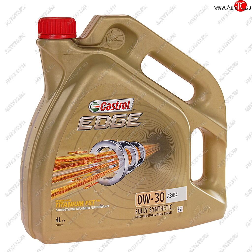7 199 р. Масло моторное EDGE TITANIUM FST A3B4 LL01 0W30 синт.4л CASTROL CASTROL 157e6b  с доставкой в г. Пермь