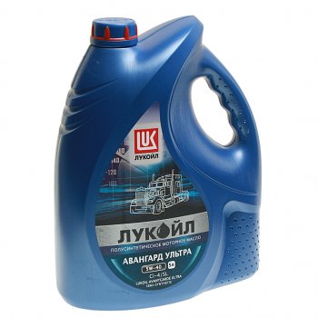 2 699 р. Масло дизельное АВАНГАРД Ультра CI-4SLE7 5W40 псинт.5л ЛУКОЙЛ LUKOIL 1595288  с доставкой в г. Пермь. Увеличить фотографию 1