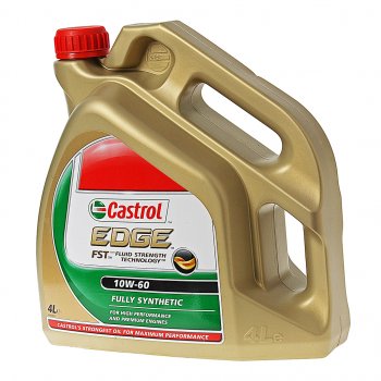 6 999 р. Масло моторное EDGE TITANIUM FST A3B3, A3B4 10W60 синт.4л CASTROL CASTROL 15a008  с доставкой в г. Пермь. Увеличить фотографию 1