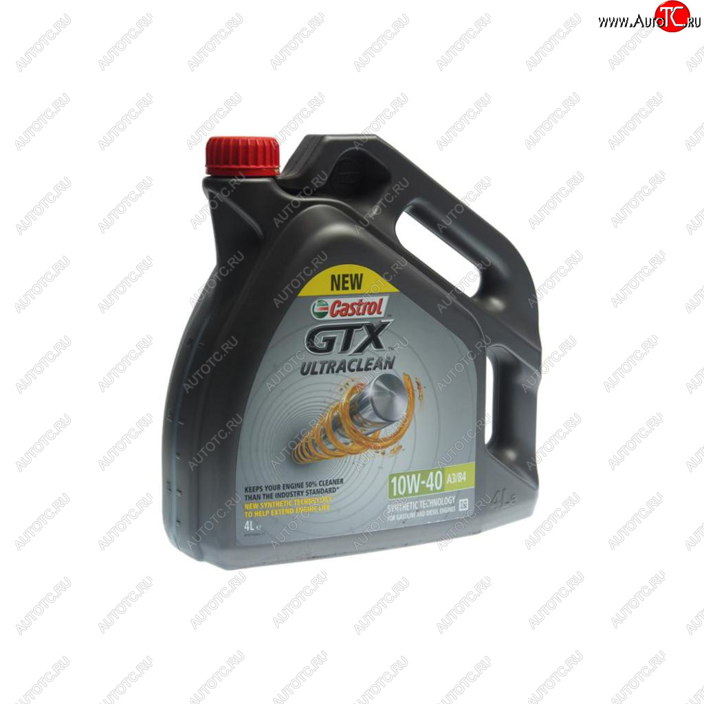 2 799 р. Масло моторное GTX ULTRACLEAN A3B4 10W40 псинт.4л CASTROL CASTROL 15a4e0  с доставкой в г. Пермь