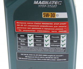 1 759 р. Масло моторное EDGE C3 5W30 синт.1л CASTROL CASTROL 15a569  с доставкой в г. Пермь. Увеличить фотографию 2