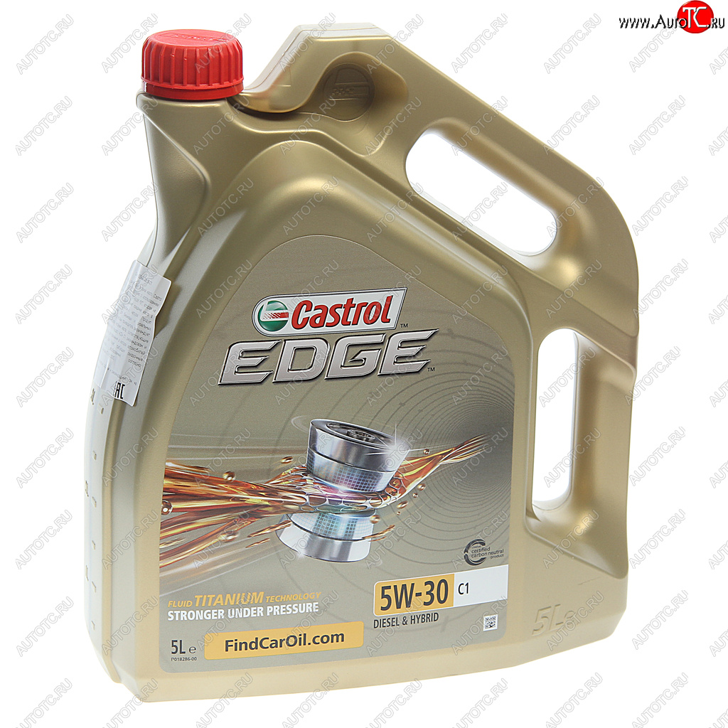 8 499 р. Масло моторное EDGE C1 5W30 синт.5л CASTROL CASTROL 15b943  с доставкой в г. Пермь