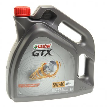 4 689 р. Масло моторное GTX ULTRACLEAN A3B4 5W40 синт.4л CASTROL CASTROL 15b9f5  с доставкой в г. Пермь. Увеличить фотографию 1