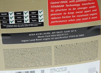 8 799 р. Масло моторное EDGE A5B5 5W30 синт.5л CASTROL CASTROL 15bae8  с доставкой в г. Пермь. Увеличить фотографию 2