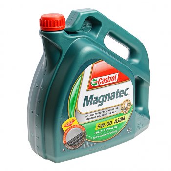 5 849 р. Масло моторное MAGNATEC А3B4 5W30 синт.4л CASTROL CASTROL 15c927  с доставкой в г. Пермь. Увеличить фотографию 1