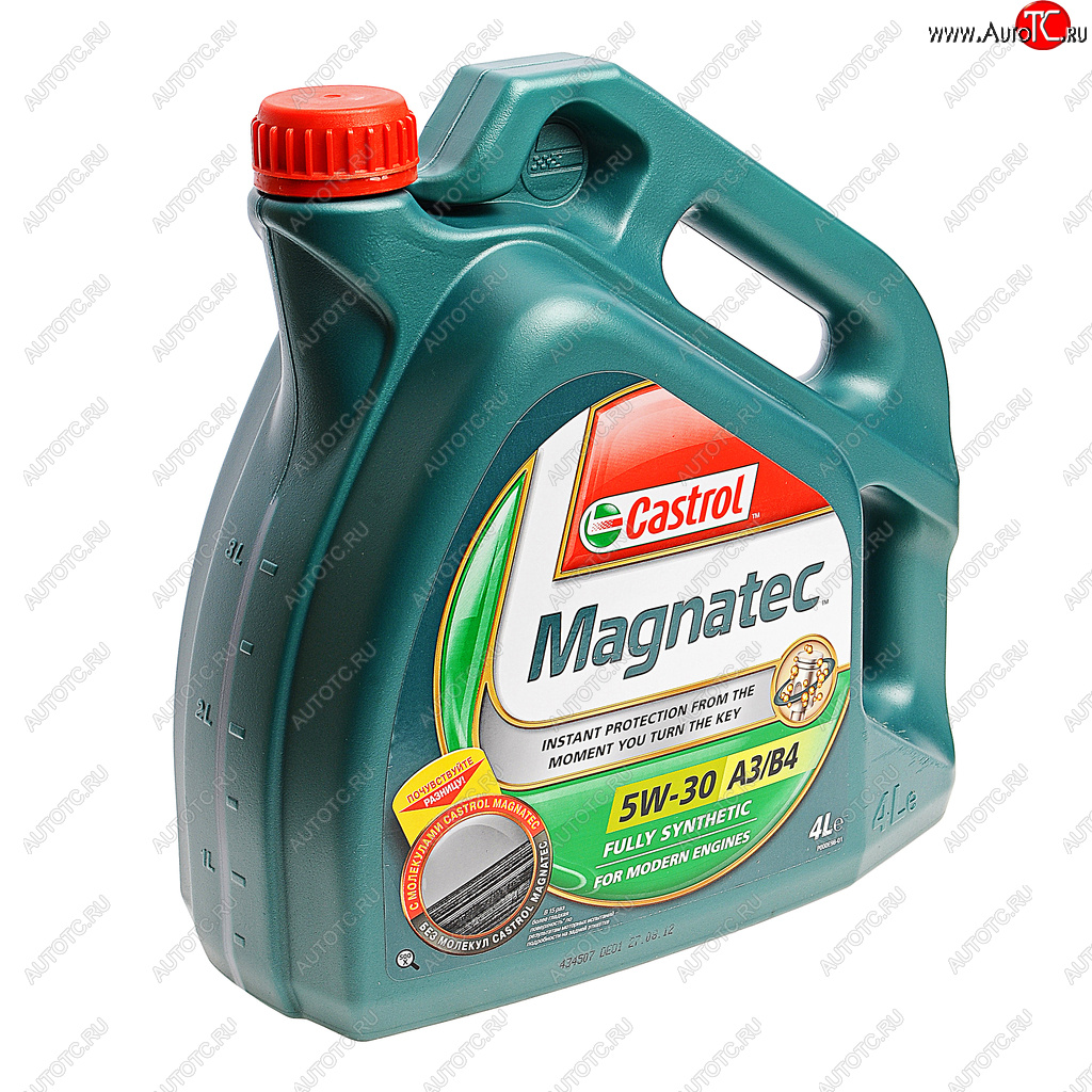 5 849 р. Масло моторное MAGNATEC А3B4 5W30 синт.4л CASTROL CASTROL 15c927  с доставкой в г. Пермь