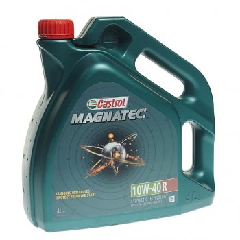 3 999 р. Масло моторное MAGNATEC A3B4 10W40 псинт.4л CASTROL CASTROL 15ca24  с доставкой в г. Пермь. Увеличить фотографию 1