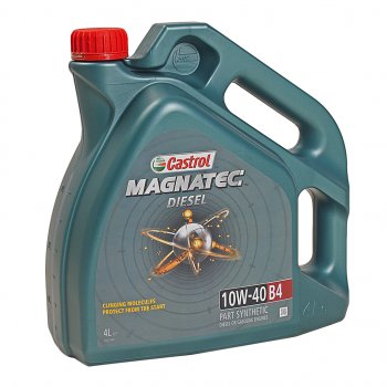 3 999 р. Масло дизельное MAGNATEC DIESEL B4 10W40 псинт.4л CASTROL CASTROL 15ca30  с доставкой в г. Пермь. Увеличить фотографию 1