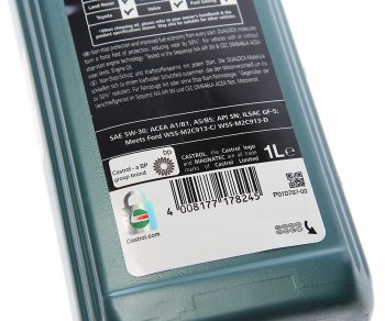 1 349 р. Масло моторное MAGNATEC STOP START A5 5W30 синт.1л CASTROL CASTROL 15ca3a  с доставкой в г. Пермь. Увеличить фотографию 2