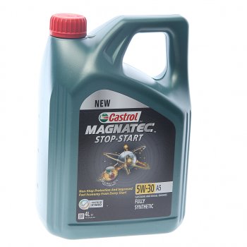 4 749 р. Масло моторное MAGNATEC STOP START A5 5W30 синт.4л CASTROL CASTROL 15ca3b  с доставкой в г. Пермь. Увеличить фотографию 1