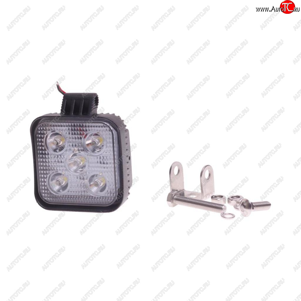 949 р. Фара рабочего света 85х85x38мм 20Вт (5 светодиодов) LED ECO LINE ECO LINE 1603-300305 ECO LINE 1603-300305  с доставкой в г. Пермь