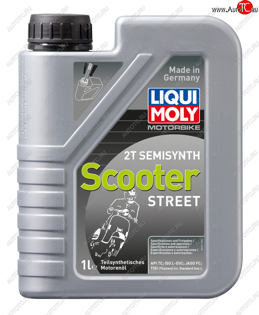 1 599 р. Масло моторное для 2-х тактных двигателей RACING SCOOTER 2T псинт.1л LIQUI MOLY LIQUI MOLY 1621  с доставкой в г. Пермь