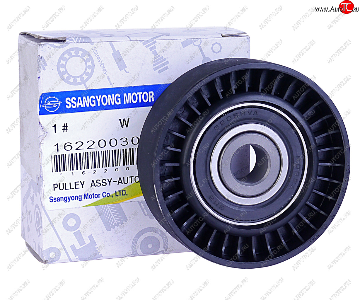 2 599 р. Ролик приводного ремня SSANGYONG Kyron (06-),Rexton (02-) (E2832) натяжителя OE SSANGYONG 1622003070  с доставкой в г. Пермь