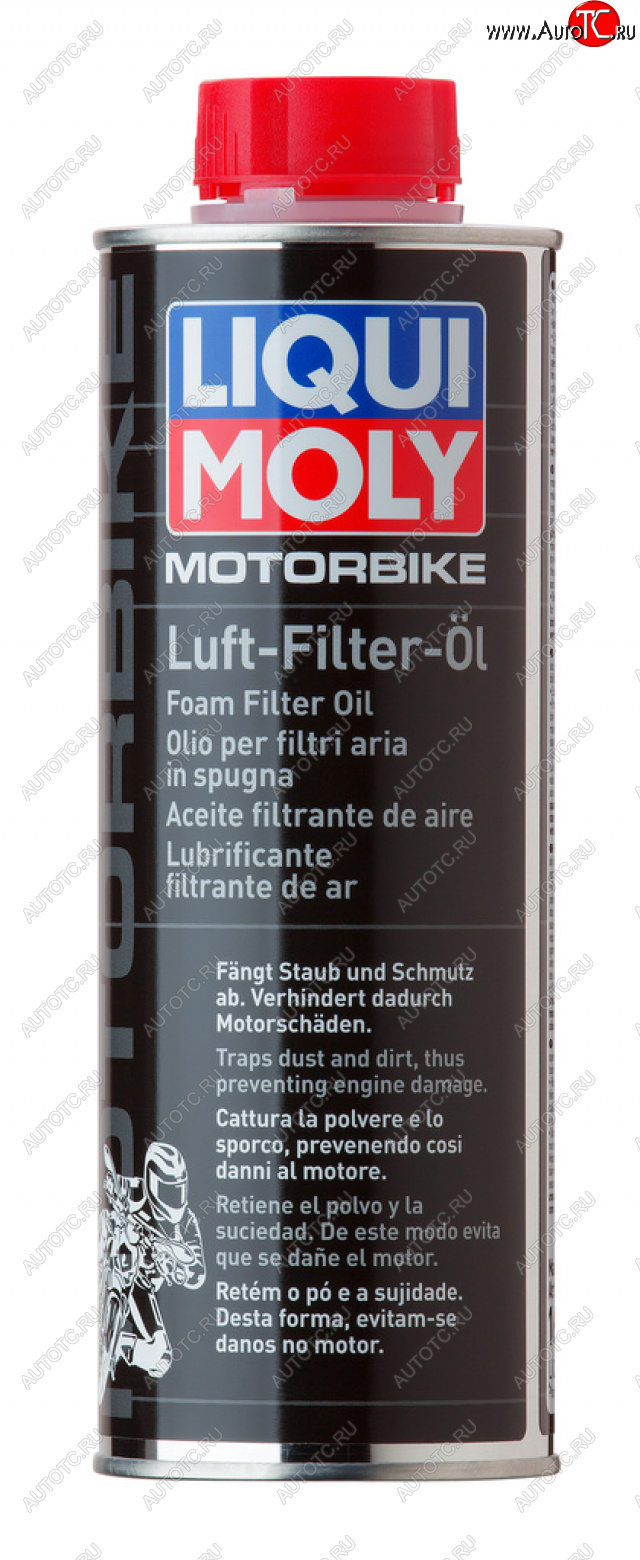 1 369 р. Масло для пропитки воздушных фильтров 0-сопротивления 500мл LIQUI MOLY LIQUI MOLY 1625  с доставкой в г. Пермь