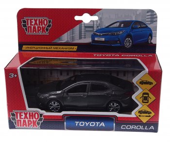799 р. Модель автомобиля TOYOTA Corolla металлическая ТЕХНОПАРК ТЕХНОПАРК 162590  с доставкой в г. Пермь. Увеличить фотографию 2