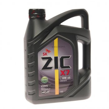 3 099 р. Масло дизельное X7 DIESEL CI-4SL E7 10W40 синт.4л ZIC ZIC 162607  с доставкой в г. Пермь. Увеличить фотографию 1