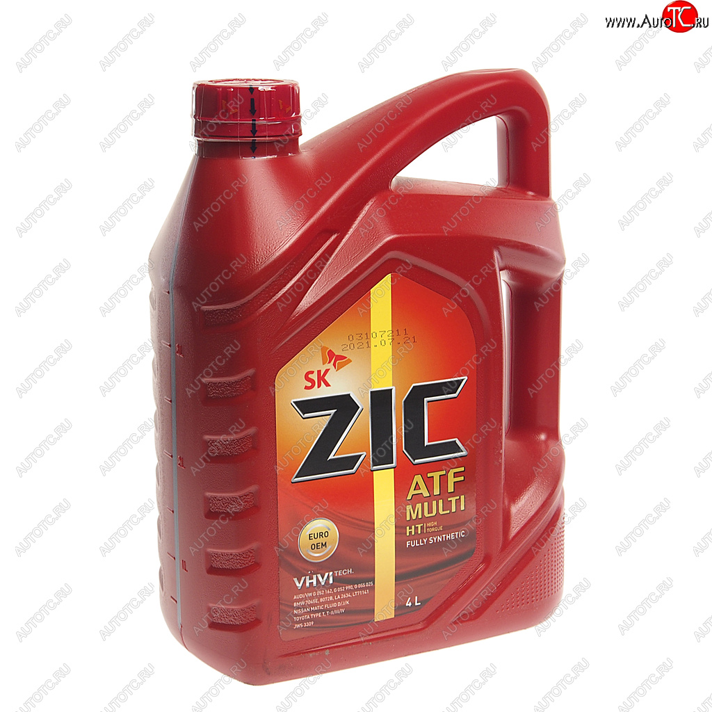 3 999 р. Масло трансмиссионное ATF Multi HT синт.4л ZIC ZIC 162664  с доставкой в г. Пермь
