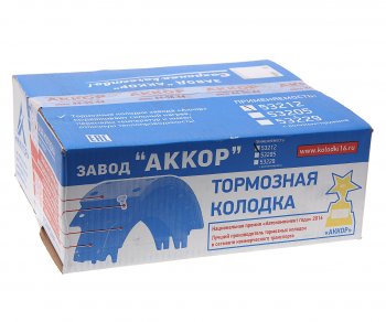 3 999 р. Колодки тормозные КАМАЗ (2шт.) комплект на колесо АККОР АККОР 1653212-3501090  с доставкой в г. Пермь. Увеличить фотографию 6