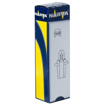 66 р. Лампа 12V 1.2W BAX8.3s1.35 черный патрон Plastic Base NARVA NARVA 170363000  с доставкой в г. Пермь. Увеличить фотографию 1