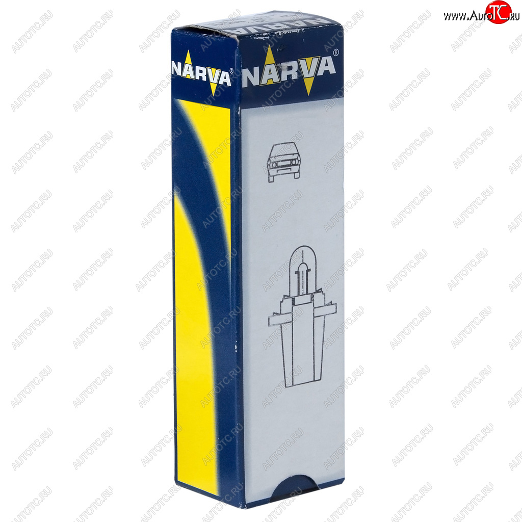 66 р. Лампа 12V 1.2W BAX8.3s1.35 черный патрон Plastic Base NARVA NARVA 170363000  с доставкой в г. Пермь