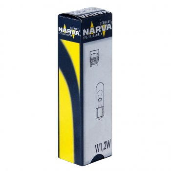 38 р. Лампа 24V W1.2W W2x4.6d NARVA NARVA 170403000  с доставкой в г. Пермь. Увеличить фотографию 1