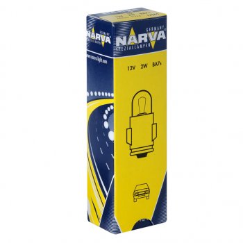 47 р. Лампа 12V T2W BA7s NARVA NARVA 170513000  с доставкой в г. Пермь. Увеличить фотографию 1