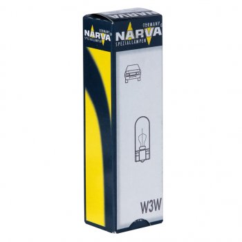 25 р. Лампа 12V W3W W2.1x9.5d NARVA NARVA 170973000  с доставкой в г. Пермь. Увеличить фотографию 1