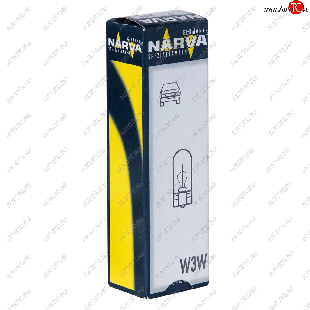 25 р. Лампа 12V W3W W2.1x9.5d NARVA NARVA 170973000  с доставкой в г. Пермь