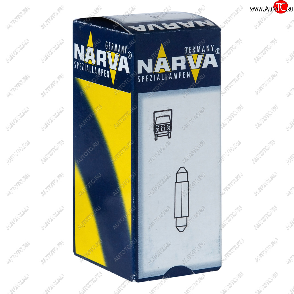 80 р. Лампа 24V C3W SV7.5 Festoon NARVA NARVA 171043000  с доставкой в г. Пермь