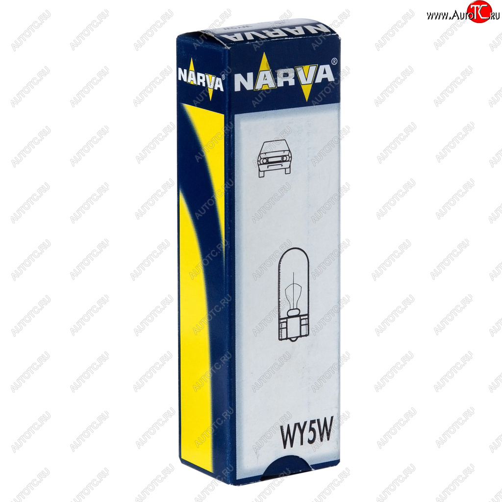 91 р. Лампа 12V WY5W W2.1x9.5d желтая NARVA NARVA 171693000  с доставкой в г. Пермь