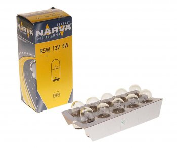 89 р. Лампа 12V R5W BA15d NARVA NARVA 171723000  с доставкой в г. Пермь. Увеличить фотографию 1