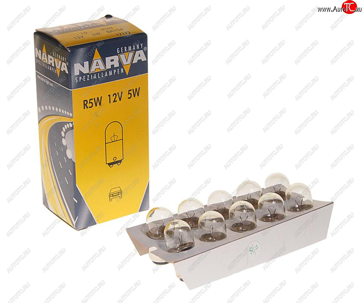 89 р. Лампа 12V R5W BA15d NARVA NARVA 171723000  с доставкой в г. Пермь