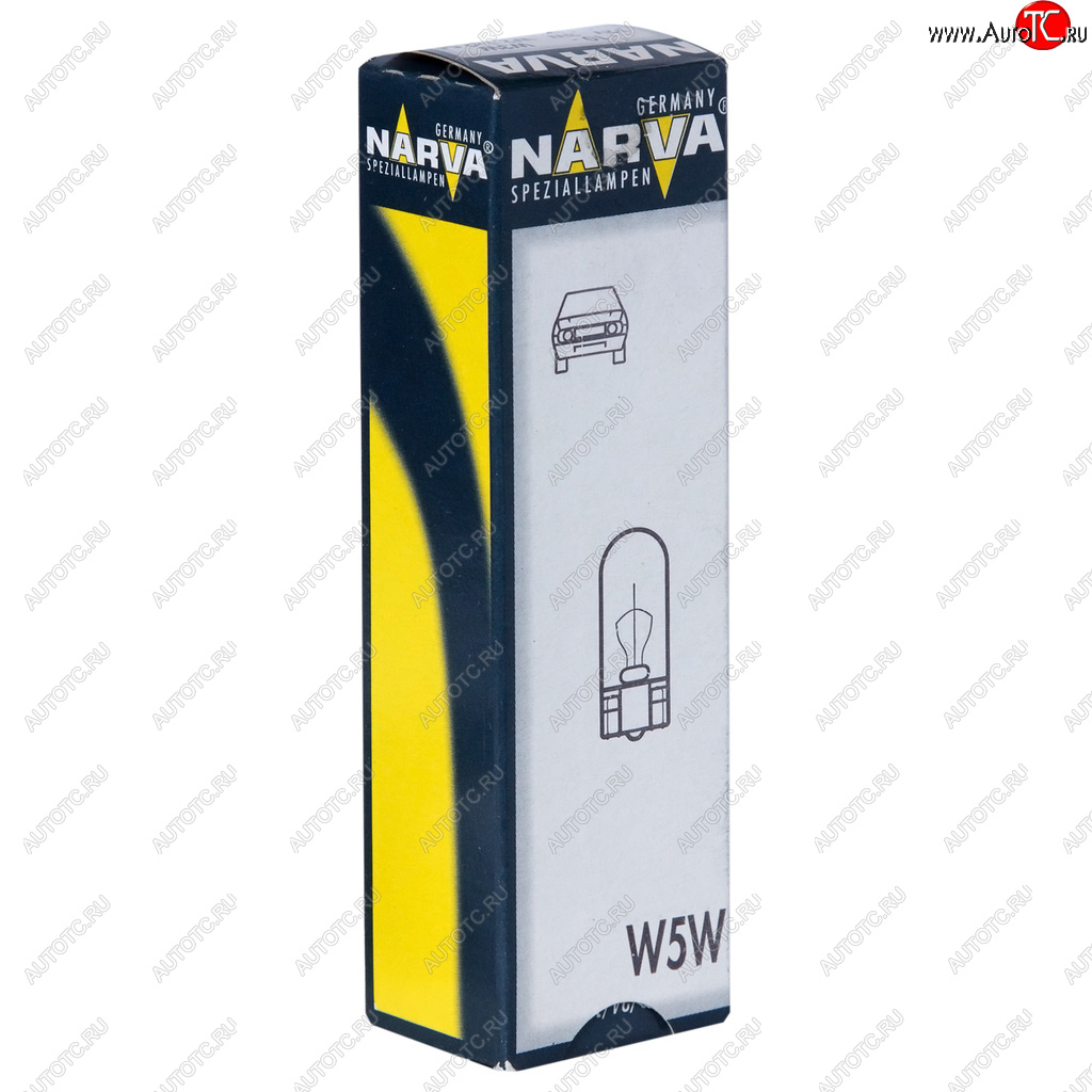 31 р. Лампа 12V W5W T10 W2.1x9.5d NARVA NARVA 171773000  с доставкой в г. Пермь