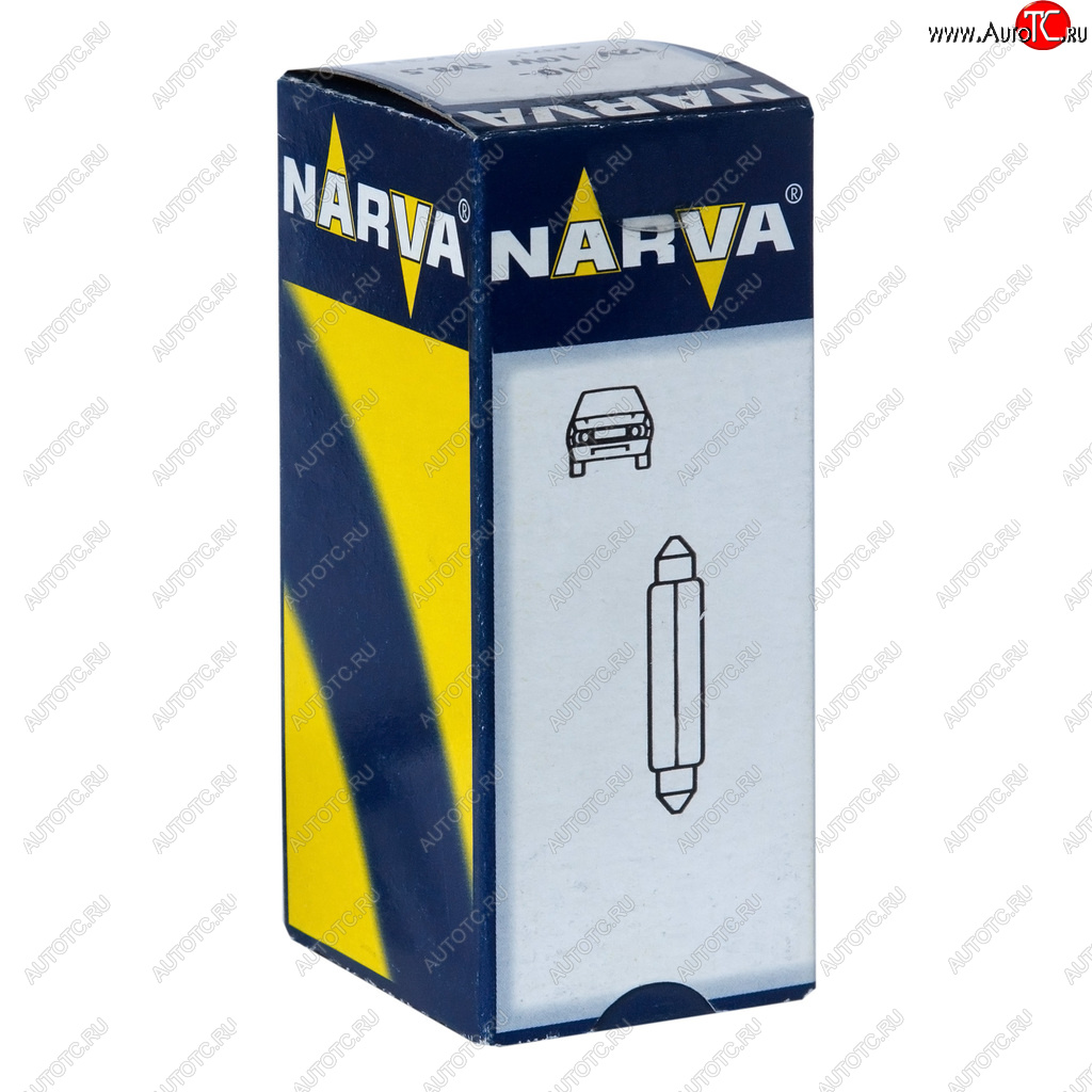 33 р. Лампа 12V C10W SV8.5 41мм Festoon NARVA NARVA 173143000  с доставкой в г. Пермь