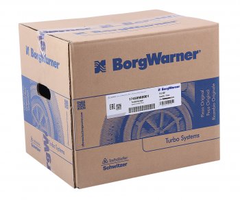 101 499 р. Турбокомпрессор CUMMINS ISF 2.8 ЕВРО-5 BORG WARNER № BORG WARNER 17459980001  с доставкой в г. Пермь. Увеличить фотографию 7
