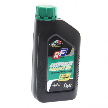 196 р. Антифриз зеленый -40C 1кг G11 RUSEF RUSEFF 17461n RUSEFF 17461n  с доставкой в г. Пермь. Увеличить фотографию 1