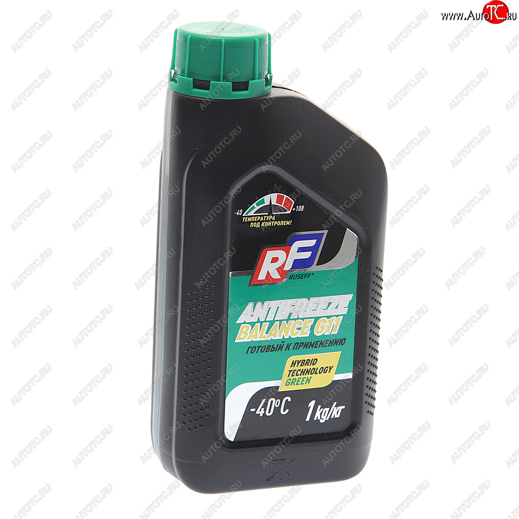 196 р. Антифриз зеленый -40C 1кг G11 RUSEF RUSEFF 17461n RUSEFF 17461n  с доставкой в г. Пермь