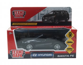 599 р. Модель автомобиля HYUNDAI Santa Fe металлическая ТЕХНОПАРК ТЕХНОПАРК 178256115589115411178249 ТЕХНОПАРК 178256115589115411178249  с доставкой в г. Пермь. Увеличить фотографию 2