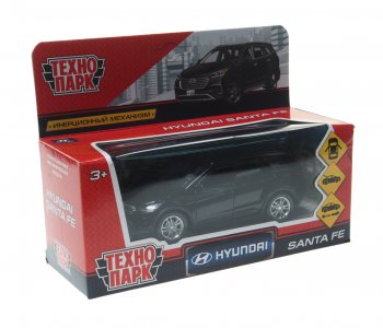 599 р. Модель автомобиля HYUNDAI Santa Fe металлическая ТЕХНОПАРК ТЕХНОПАРК 178256115589115411178249 ТЕХНОПАРК 178256115589115411178249  с доставкой в г. Пермь. Увеличить фотографию 1