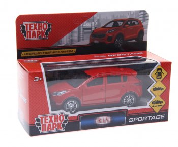 889 р. Модель автомобиля KIA Sportage металлическая ТЕХНОПАРК ТЕХНОПАРК 178324115466115398178331  с доставкой в г. Пермь. Увеличить фотографию 1