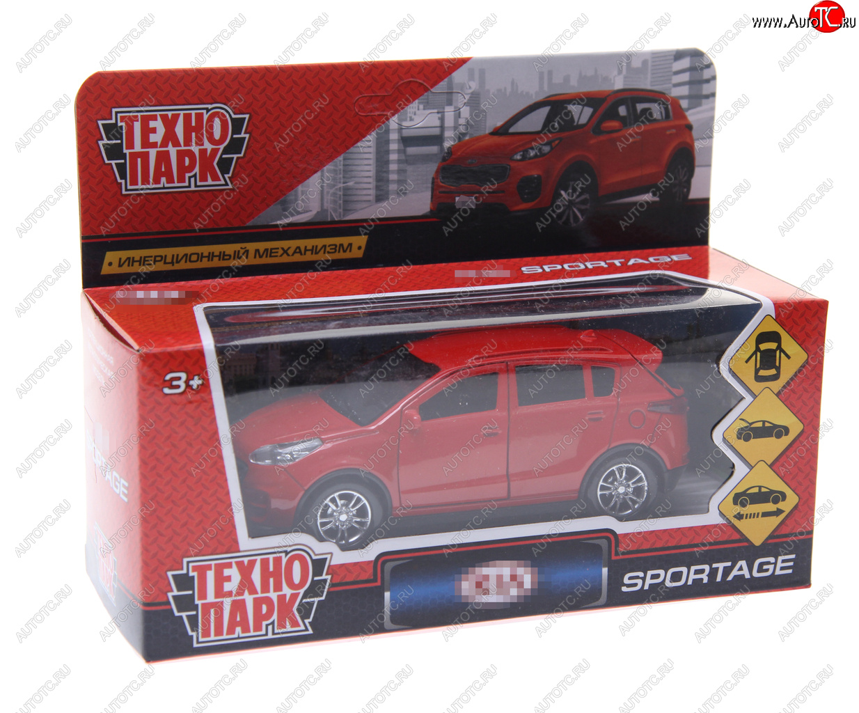 889 р. Модель автомобиля KIA Sportage металлическая ТЕХНОПАРК ТЕХНОПАРК 178324115466115398178331  с доставкой в г. Пермь
