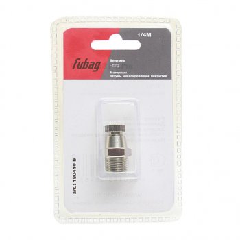 Вентиль М1/4u0022 компрессора с клапаном для слива конденсата из ресивера FUBAG FUBAG 180410 в FUBAG 180410 в