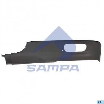 Бампер MERCEDES Axor левая часть SAMPA SAMPA 18100271