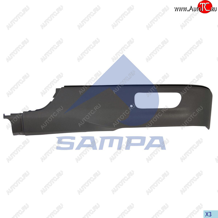 719 р. Бампер MERCEDES Axor левая часть SAMPA SAMPA 18100271  с доставкой в г. Пермь